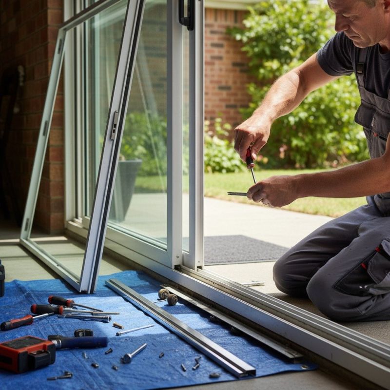 Local Sliding Door Repair pros at work